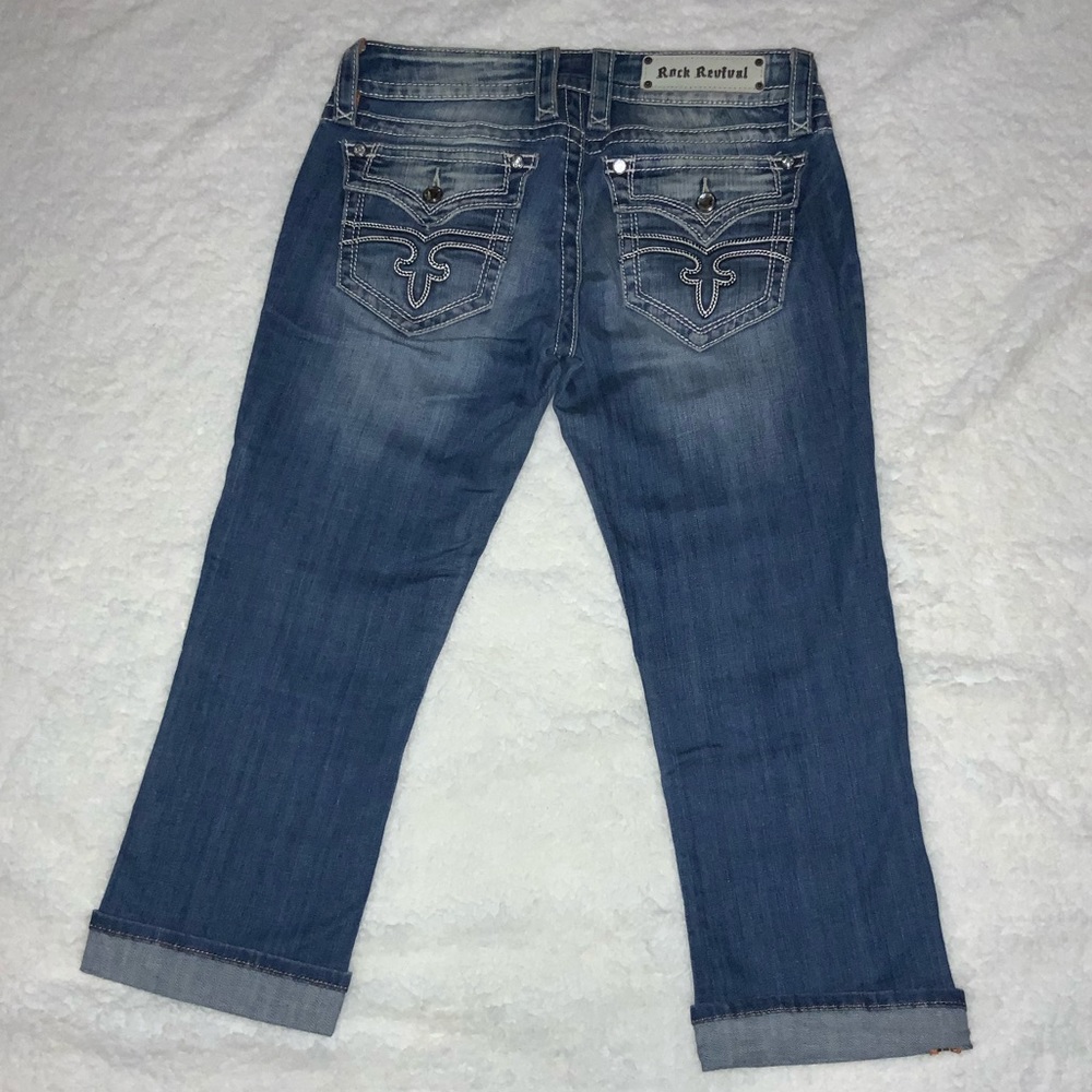 Rock Revival Celine Capri Jeans (Size 29)